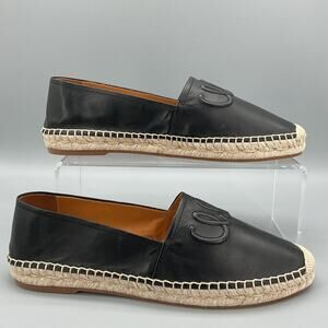 NEW Chloe Women’s Isla Espadrille Flats Black Size 11